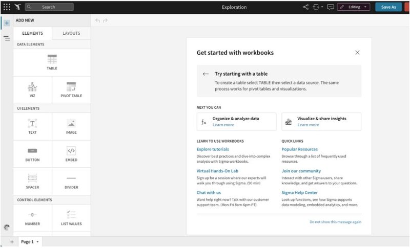 sigma computing platform